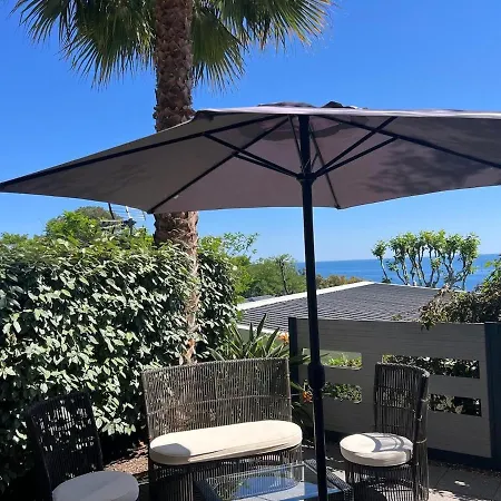 Kemping Mobil-home Domaine 4 Etoiles De L'ile D'or Vue Pour 4 Personnes Saint-Raphaël