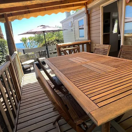 Mobil-home Domaine 4 Etoiles De L'ile D'or Vue Pour 4 Personnes Saint-Raphael (Var)