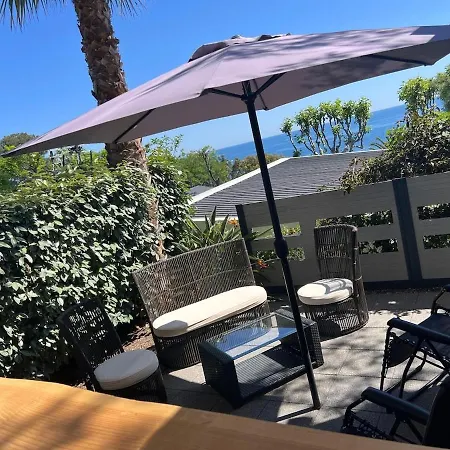 Mobil-home Domaine 4 Etoiles De L'ile D'or Vue Pour 4 Personnes Campsite Saint-Raphael (Var)